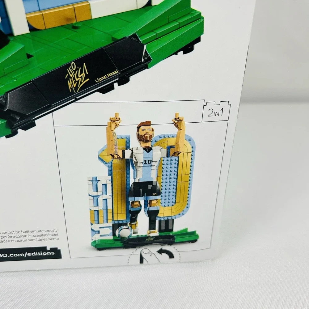 Lionel Messi Soccer Legend Lego 958pc Argentina World Cup Soccer Football - Picture 9 of 12